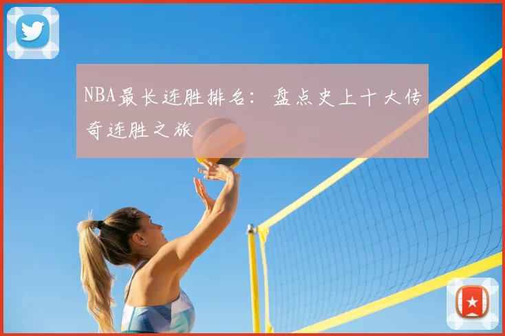 NBA最长连胜排名:盘点史上十大传奇连胜之旅